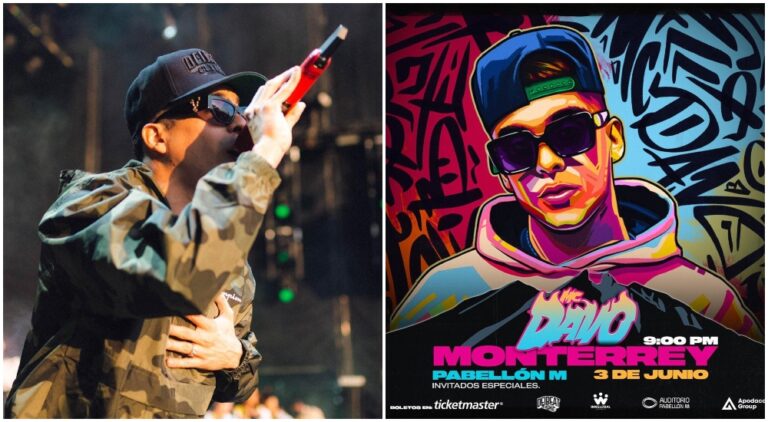 Concierto Se viene el concierto de MC Davo en Monterrey en Monterrey