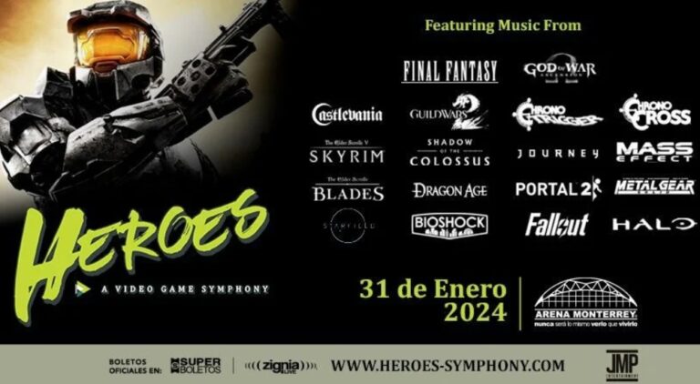 heroes a video game symphony en monterrey