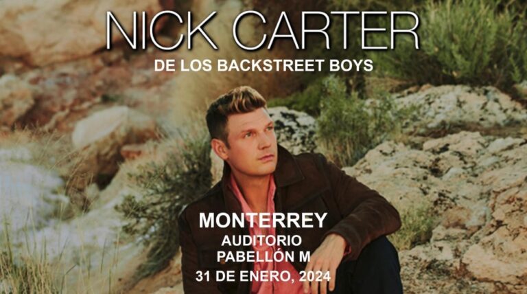 nick carter en monterrey backstreet boys pabellon m