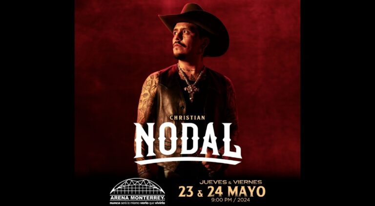 Concierto Christian Nodal regresará a Monterrey en Monterrey