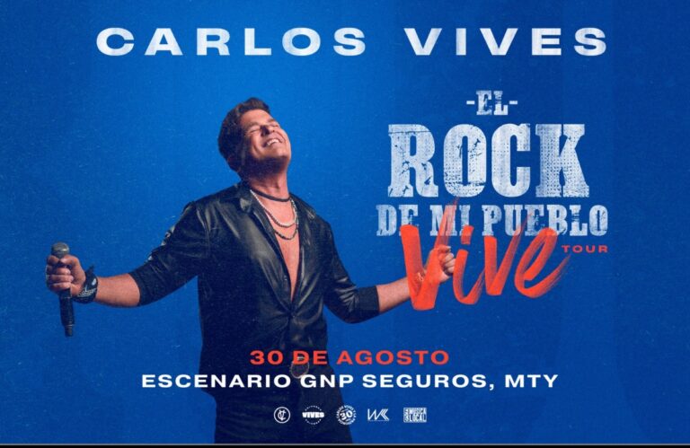 Concierto Carlos Vives armará una fiesta en Monterrey en Monterrey