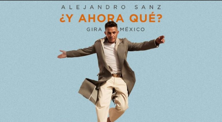 Concierto Alejandro Sanz estará por partida triple en Monterrey en Monterrey