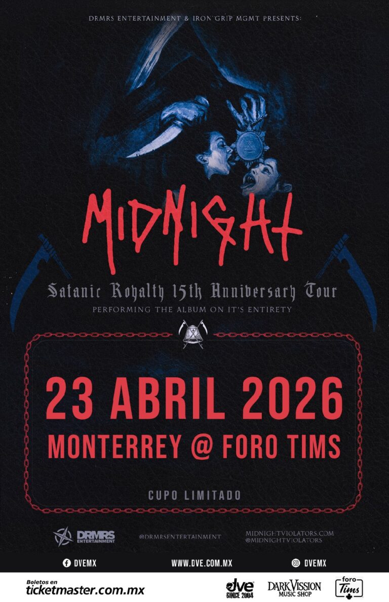 Concierto Midnight en Monterrey