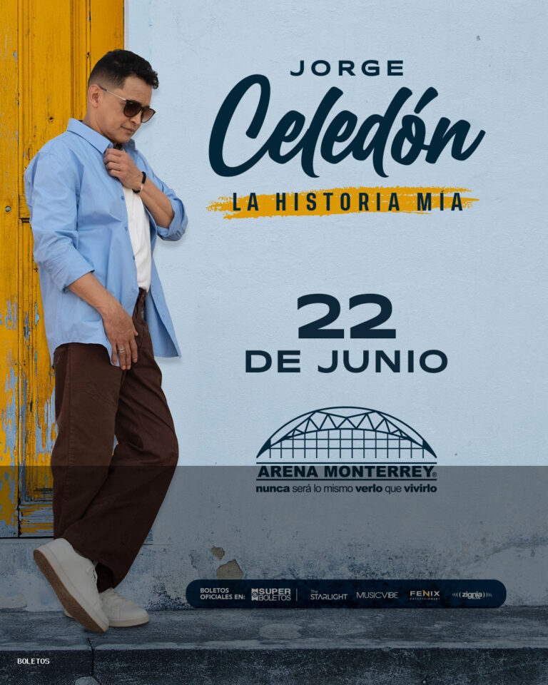 Jorge Celedón traerá una noche de puro vallenato a los regios en la Arena Monterrey