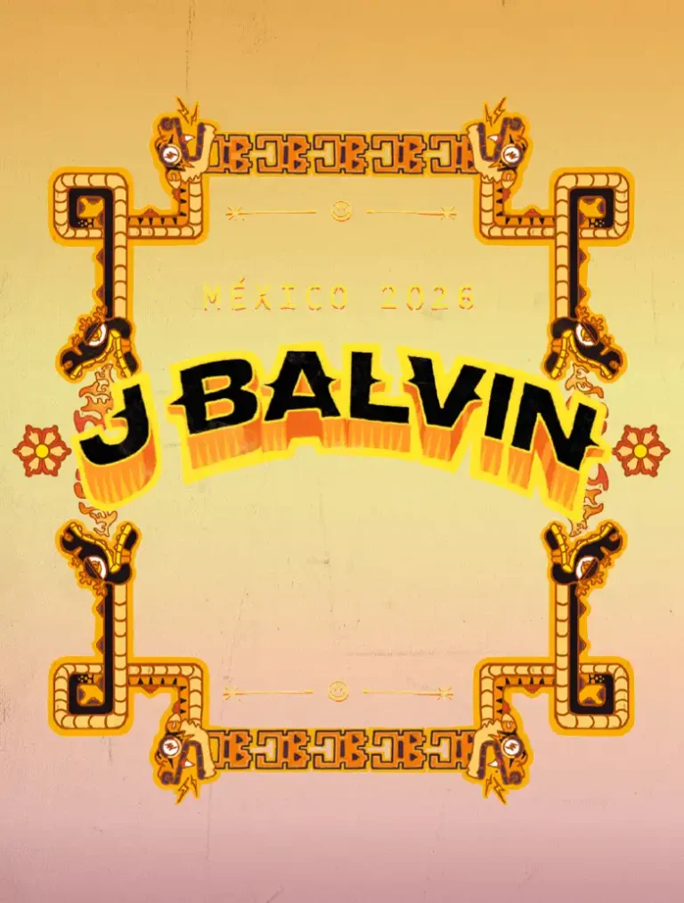Póster del concierto de J Balvin en Monterrey 2026