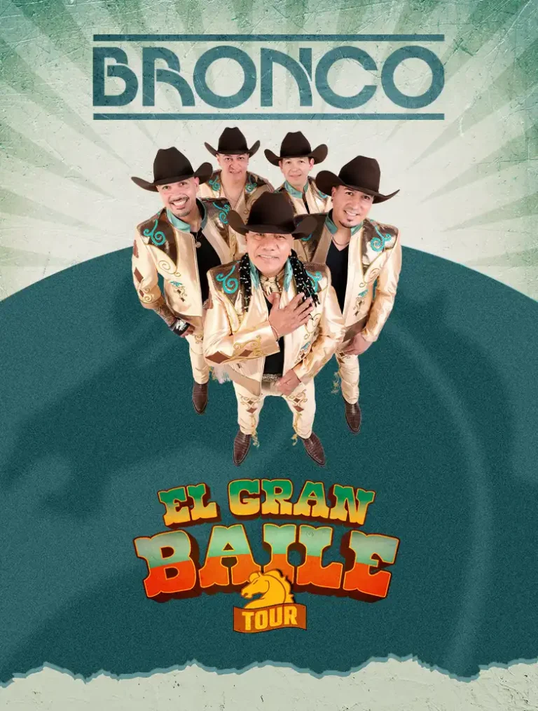 Póster del concierto de Bronco en Monterrey 2026